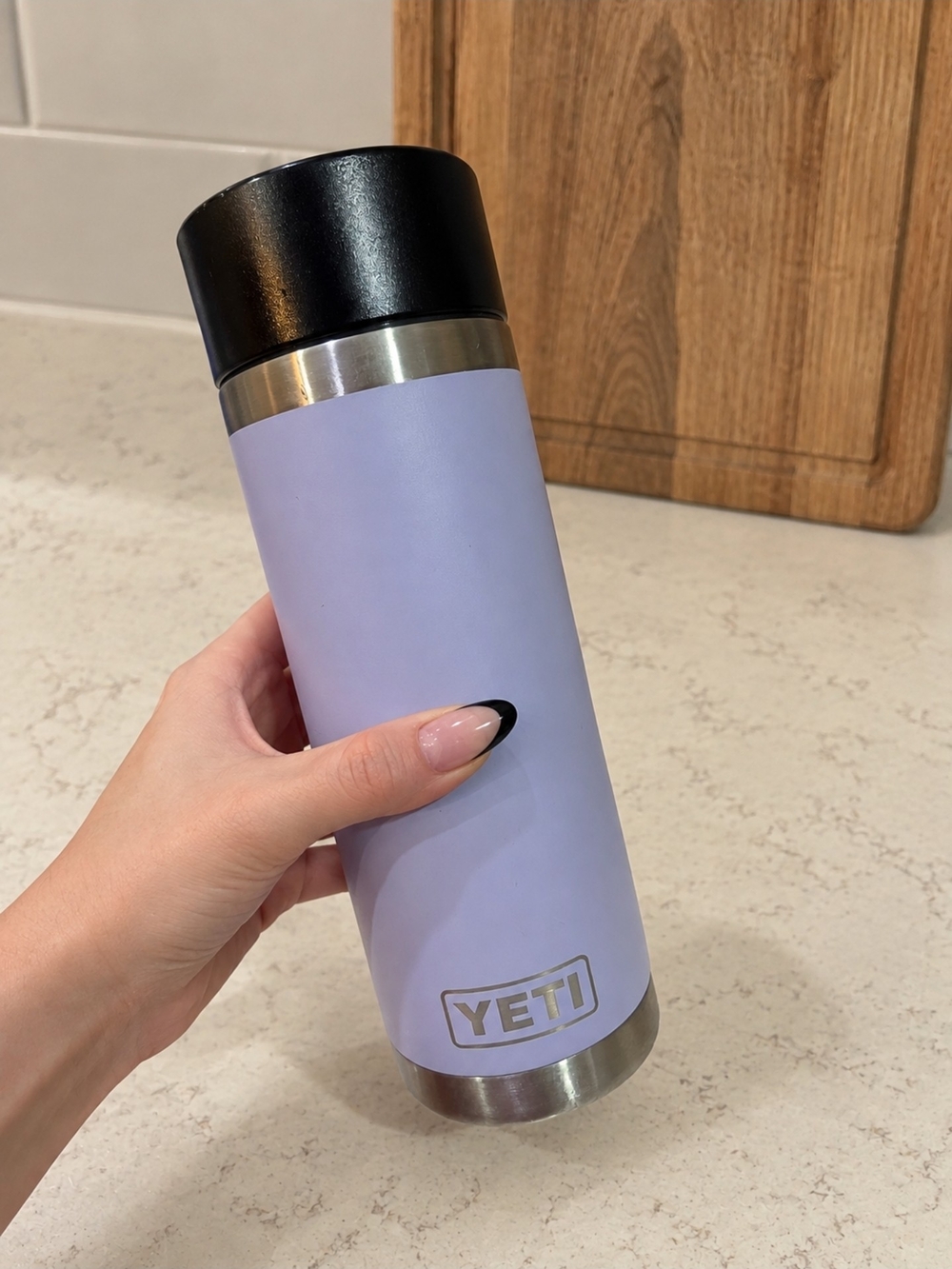 YETI Rambler 18 oz HotShot Bottle Cosmic Lilac Stainless Steel Vacuum Insulated